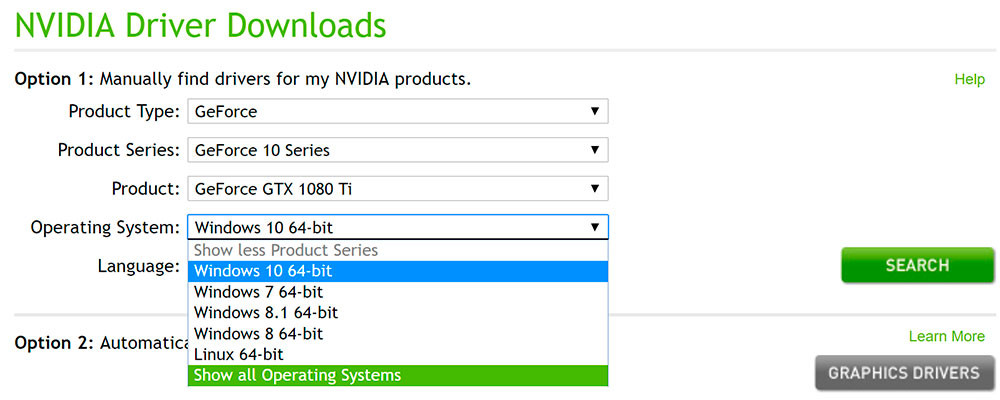 nvidia drivers windows 7 64 bit opengl 2.0